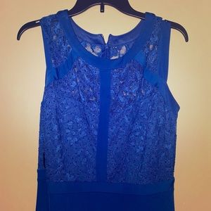 Long Royal Blue Dress